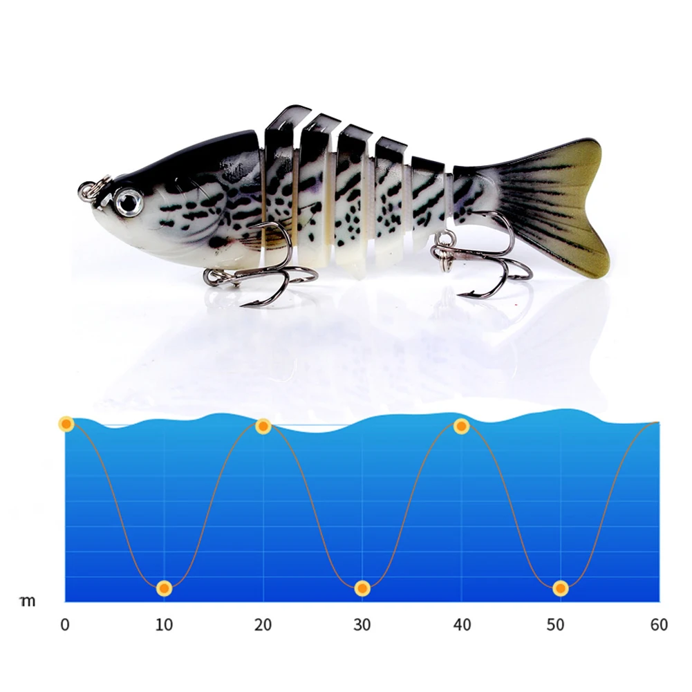 5pcs Bionic Swimming Lure Suitable for All Kinds of Jointed Bait Multi Fish 10CM
5pcs Bionic Swimming Lure Suitable for All Kinds of Jointed Bait Multi Fish 10CM