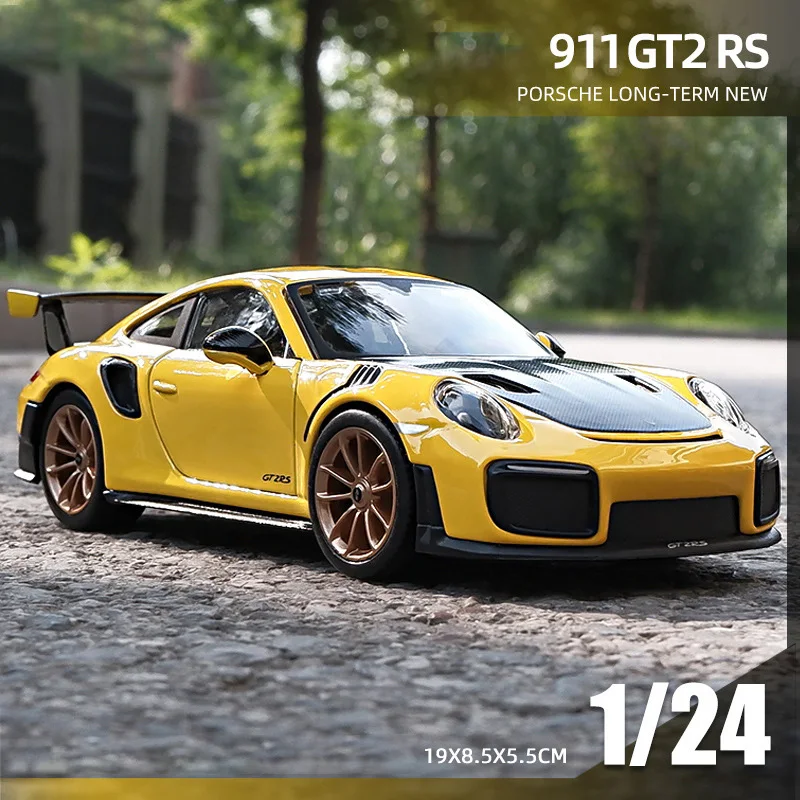 1:24 Car Model Sports Car 911GT-2 Simulation Replica Yellow Toy Model Alloy Car Die-casting Miniature Christmas Kids Gift
1:24 Car Model Sports Car 911GT-2 Simulation Replica Yellow Toy Model Alloy Car Die-casting Miniature Christmas Kids Gift
