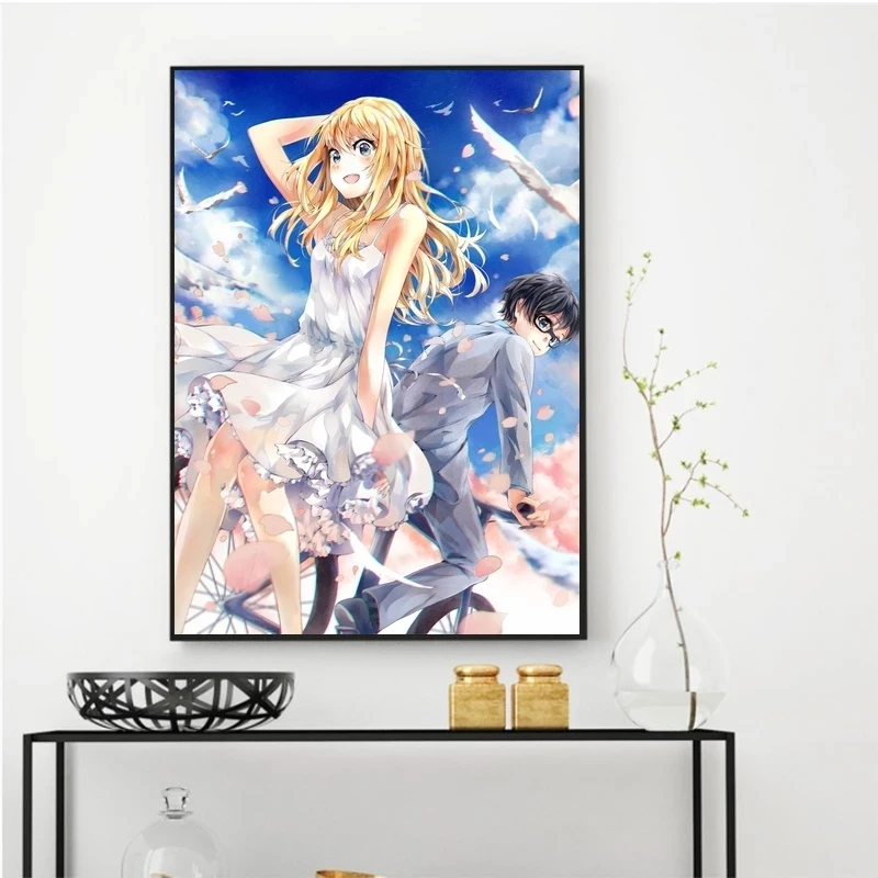 Canvas Wall Artwork Painting Home Decoration Your Lie in April Animation Nordic Poster Printed Modular Pictures For Living Room
Canvas Wall Artwork Painting Home Decoration Your Lie in April Animation Nordic Poster Printed Modular Pictures For Living Room