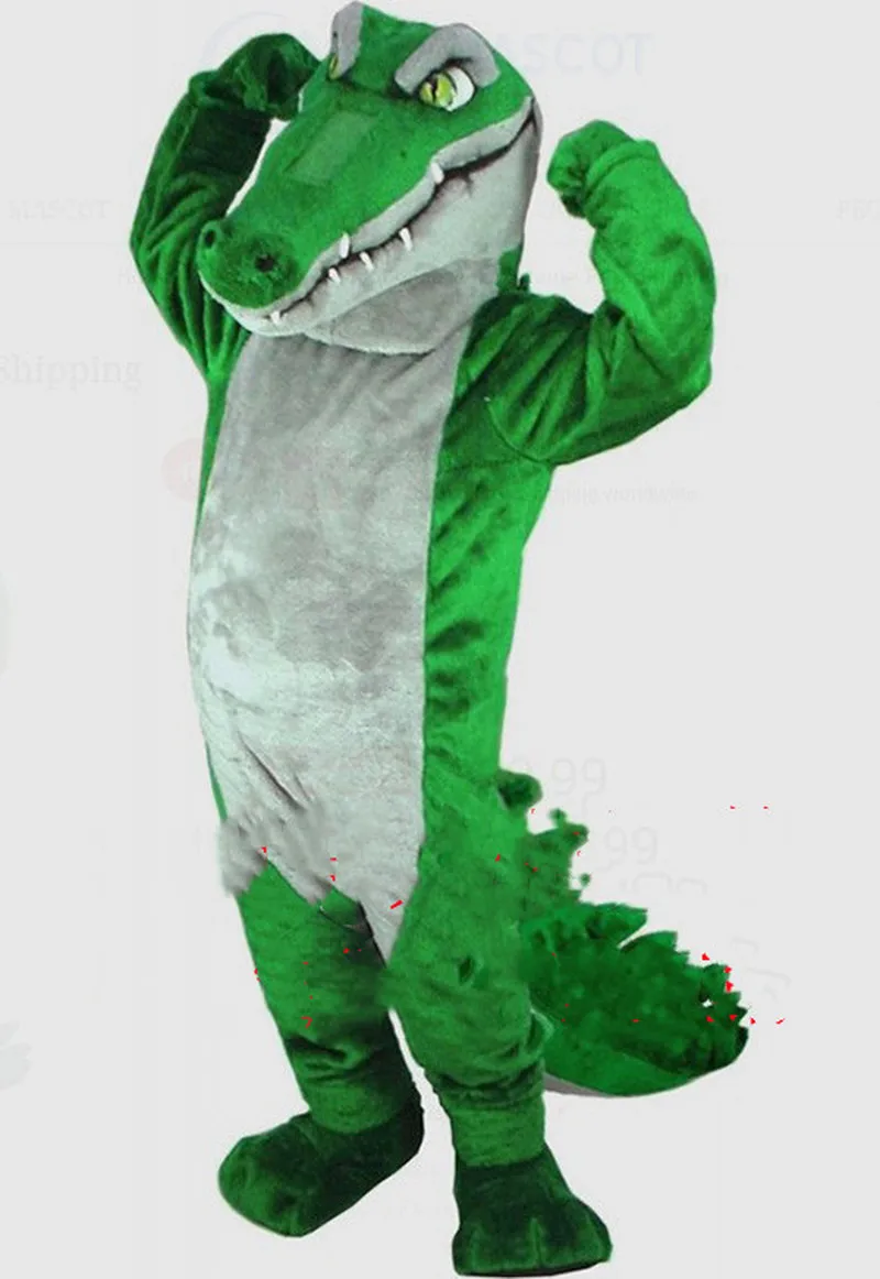Green Crocodile Mascot Costume Suits Cosplay Party Game Animal Fancy Dress Outfits Advertising Promotion Carnival Parade Adults
Green Crocodile Mascot Costume Suits Cosplay Party Game Animal Fancy Dress Outfits Advertising Promotion Carnival Parade Adults