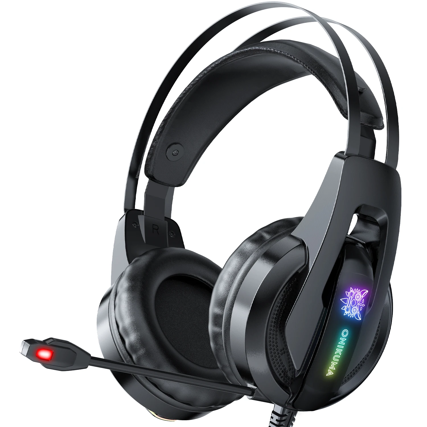 K16 gaming headset, PS4.XBOX gaming surround stereo stereo wired headset USB microphone colorful lighting PC laptop
K16 gaming headset, PS4.XBOX gaming surround stereo stereo wired headset USB microphone colorful lighting PC laptop