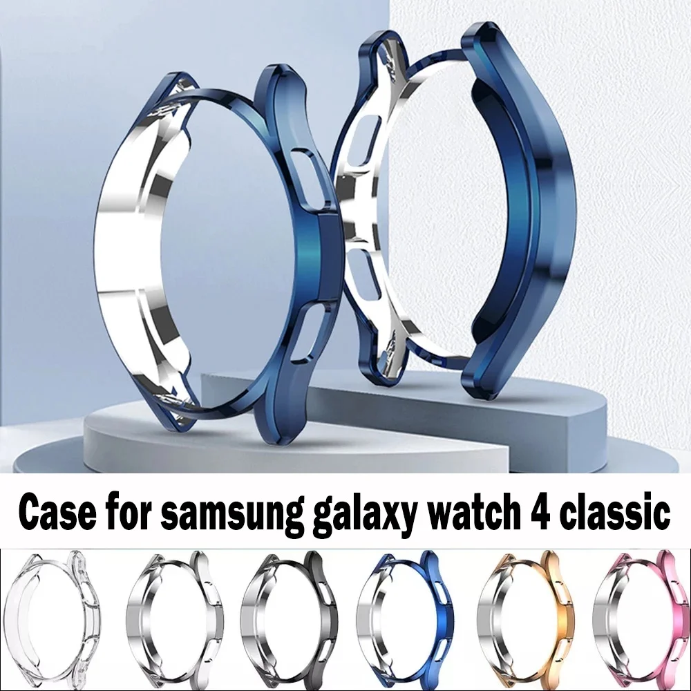 Case for samsung galaxy watch 4 classic 44mm 40mm TPU Plated all-around Screen protector cover bumper Galaxy watch 4 44mm 40mm
Case for samsung galaxy watch 4 classic 44mm 40mm TPU Plated all-around Screen protector cover bumper Galaxy watch 4 44mm 40mm