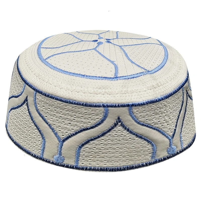 Saudi Arabia Men Muslim Prayer Hat Jewish Kippah Hats Islamic Bonnet Musulman Kippot Turban Caps Yarmulke | Тематическая одежда и