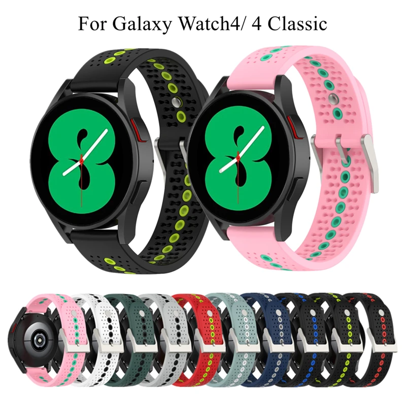 Watchbands for Samsung Galaxy Watch 4 40mm 44mm Bracelet Smart Sport Strap Breathable for Galaxy Watch4 Classic 42mm 46mm
Watchbands for Samsung Galaxy Watch 4 40mm 44mm Bracelet Smart Sport Strap Breathable for Galaxy Watch4 Classic 42mm 46mm