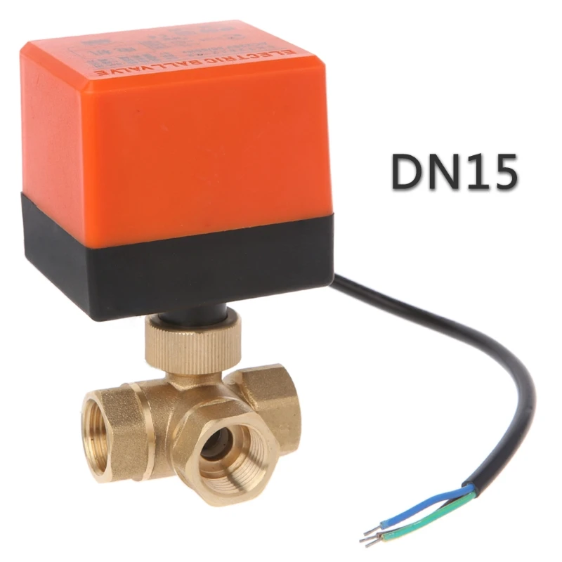 3 way motorized ball valve electric Three line two way control AC 220 DN15/20/25 32CC
3 way motorized ball valve electric Three line two way control AC 220 DN15/20/25 32CC
