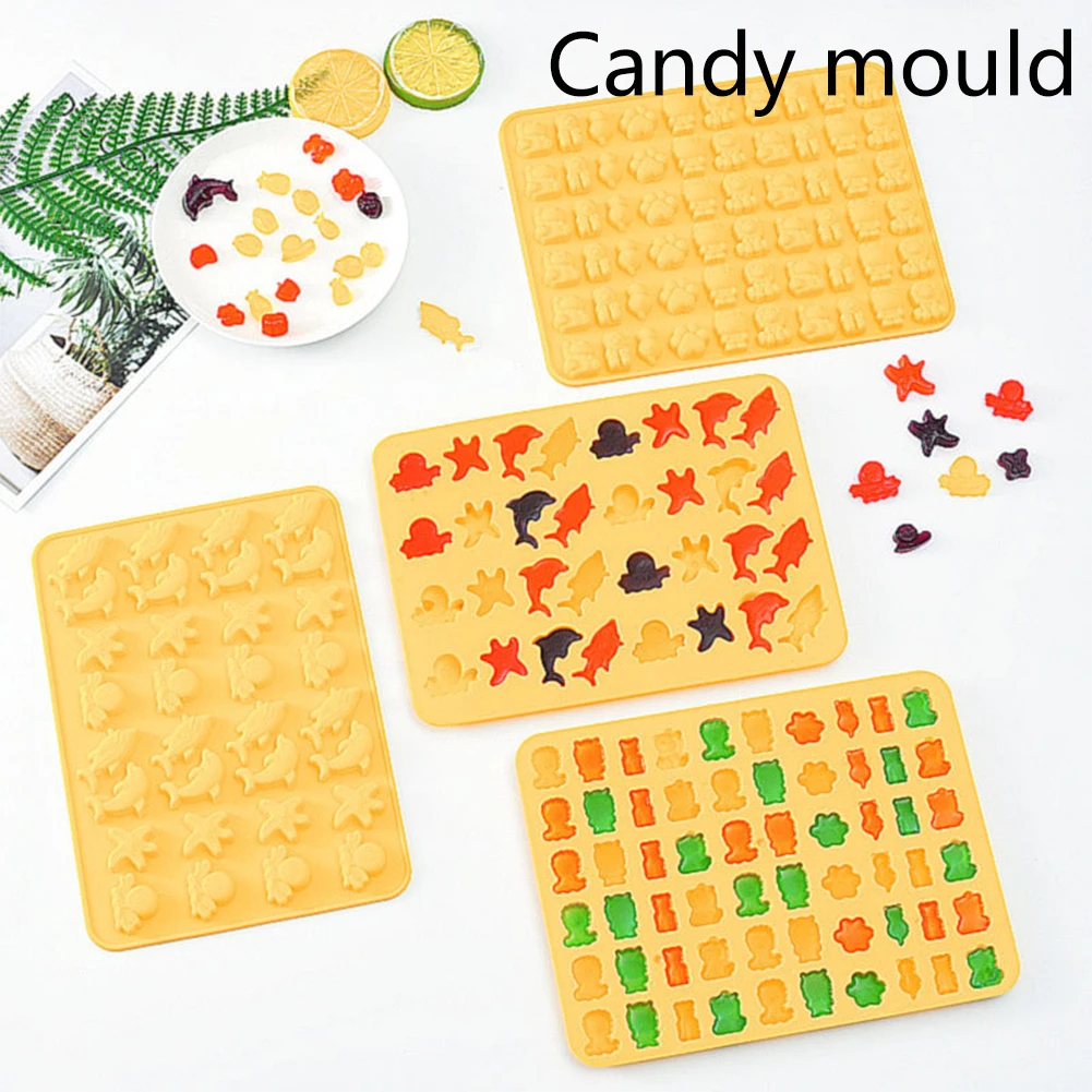 Gummy Mold Food Grade Silicone Cartoon Non Stick 3D Silicone Mold DIY Candy Ice Cube Chocolate Baking Mold Accessories
Gummy Mold Food Grade Silicone Cartoon Non Stick 3D Silicone Mold DIY Candy Ice Cube Chocolate Baking Mold Accessories