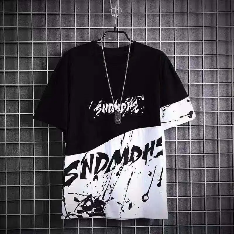 Футболка Мужская/женская с коротким рукавом, крутая Японская уличная одежда в стиле хип-хоп, повседневный топ свободного покроя в стиле Хар...
Футболка Мужская/женская с коротким рукавом, крутая Японская уличная одежда в стиле хип-хоп, повседневный топ свободного покроя в стиле Хар...