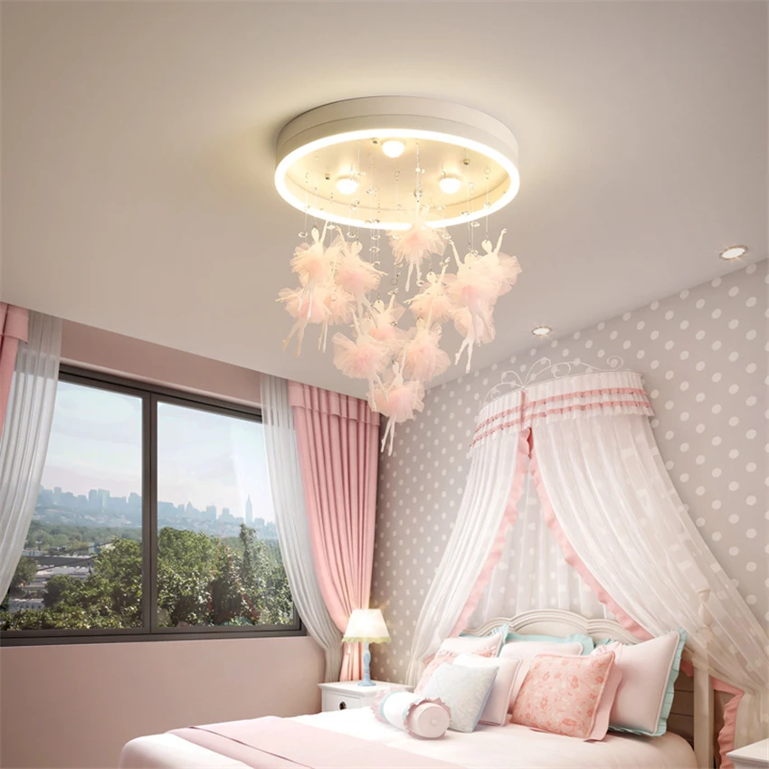 Pink Dancing Girl Ceiling Lights Modern Bedroom LED Lighting Living Room Romantic Ceiling Lamps Kids Room Art Deco Furniture 
Pink Dancing Girl Ceiling Lights Modern Bedroom LED Lighting Living Room Romantic Ceiling Lamps Kids Room Art Deco Furniture