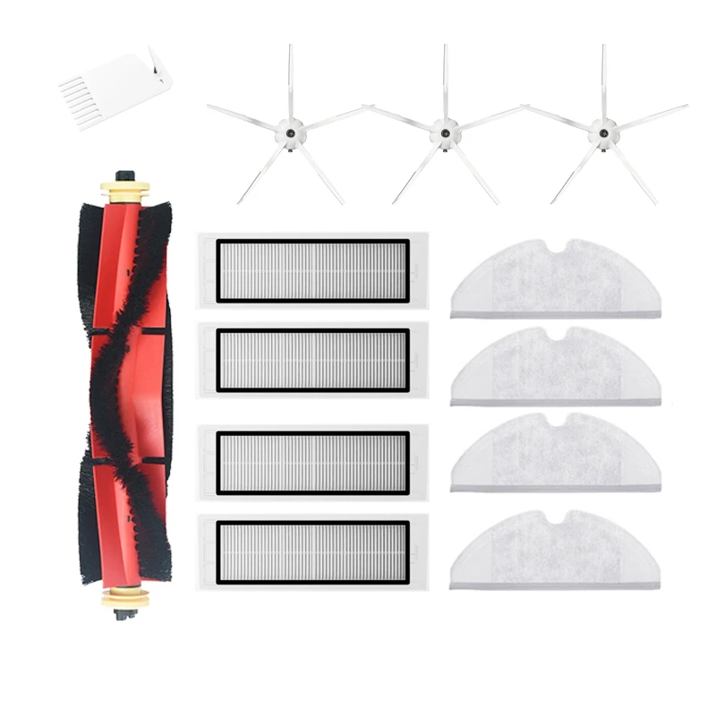 13Pcs Washable HEPA Filter Main Brushes Side Brushes Mop Parts for Xiaomi Roborock S5 Max S6 Vacuum Cleaner Accessories
13Pcs Washable HEPA Filter Main Brushes Side Brushes Mop Parts for Xiaomi Roborock S5 Max S6 Vacuum Cleaner Accessories