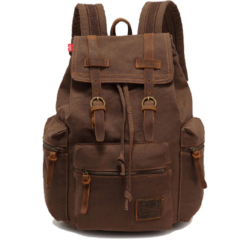 Vintage Men Backpack Canvas Large Anti Theft Backpacks Casual Male Rucksack Travel Bag Men Laptop Backpack 
Vintage Men Backpack Canvas Large Anti Theft Backpacks Casual Male Rucksack Travel Bag Men Laptop Backpack