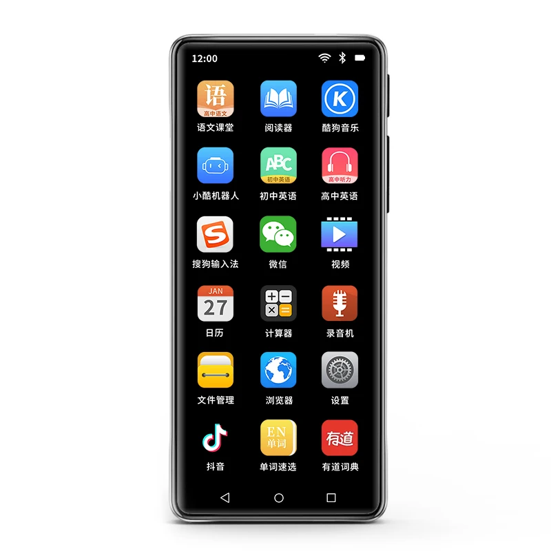 Новейший мини MP3-плеер Mahdi M200 Android Wifi Bluetooth 64 Гб клип с экраном Поддержка FM Запись