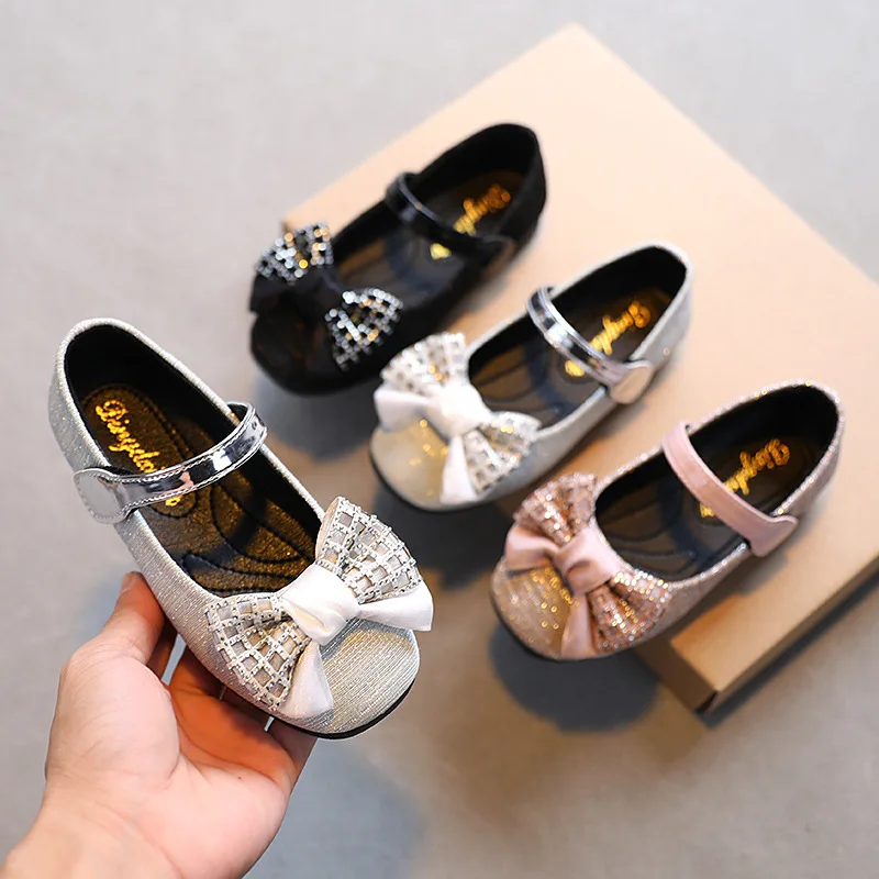Princess Kids Leather Shoes Girls Bow Casual Flats Single 2022 Spring New Children Anti Slip Shoes Little Girls Shoe 3-10 Years
Princess Kids Leather Shoes Girls Bow Casual Flats Single 2022 Spring New Children Anti Slip Shoes Little Girls Shoe 3-10 Years