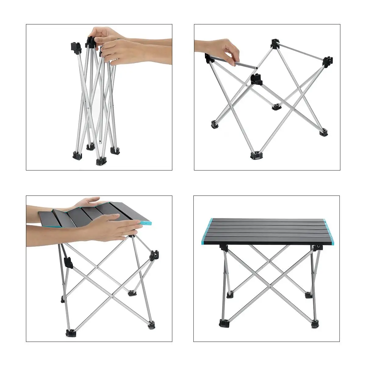L Size Portable Foldable Table Camping Outdoor Furniture Computer Bed Tables Picnic Aluminium Alloy Ultra Light Folding Desk
L Size Portable Foldable Table Camping Outdoor Furniture Computer Bed Tables Picnic Aluminium Alloy Ultra Light Folding Desk