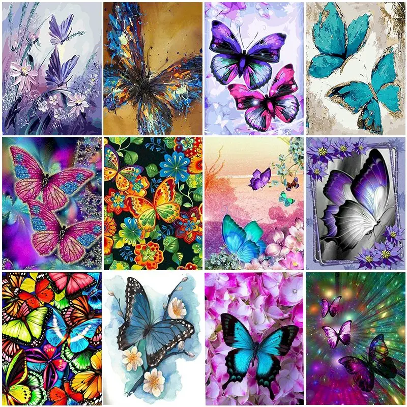 Oil Paint By Number Butterflies Home Decor For Adults DIY Pictures Drawing On Canvas картины по номерам 40*50
Oil Paint By Number Butterflies Home Decor For Adults DIY Pictures Drawing On Canvas картины по номерам 40*50