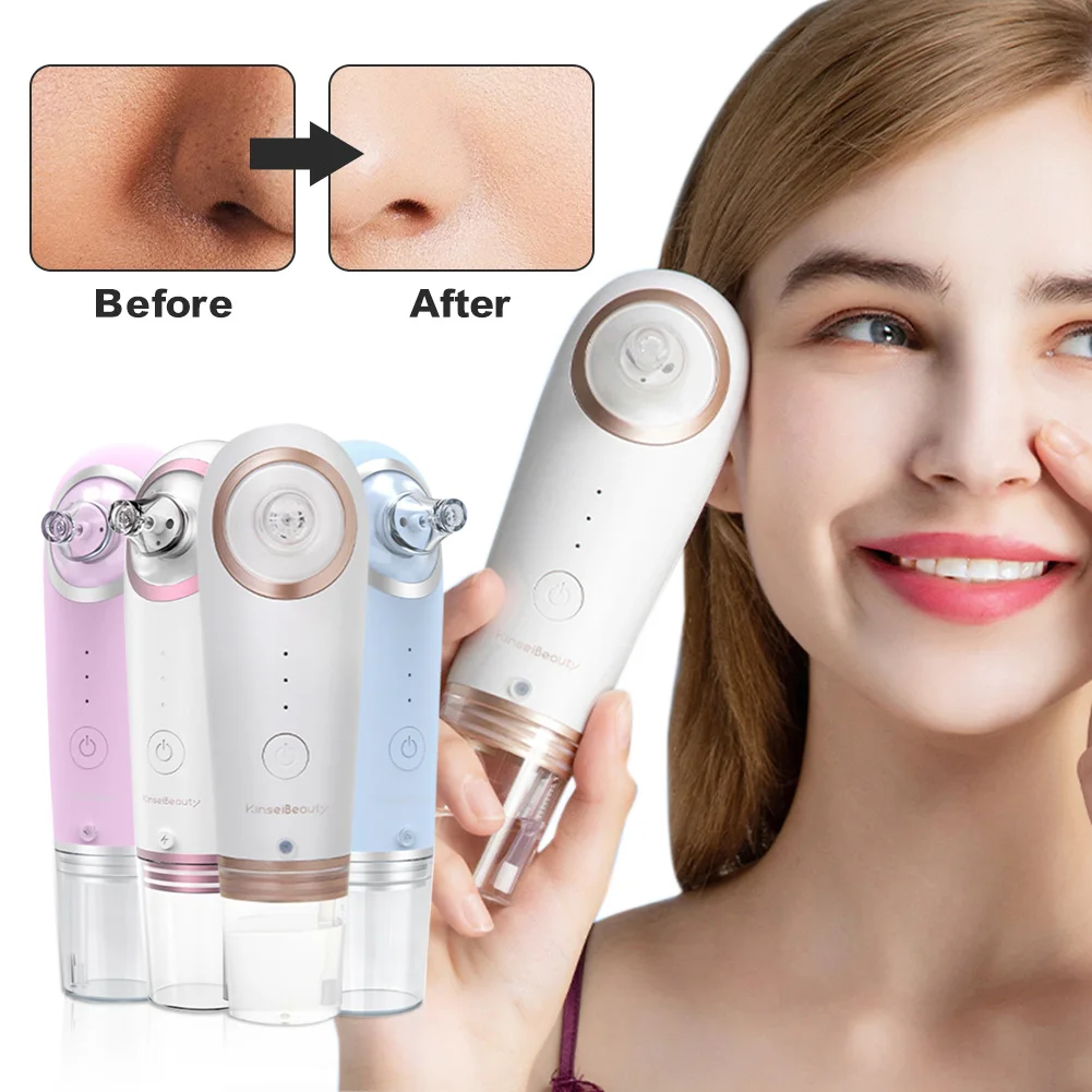Electric Small Bubble Blackhead Remover USB Rechargeable Water Cycle Pore Acne Pimple Removal Vacuum Suction Facial Cleaner Tool
Electric Small Bubble Blackhead Remover USB Rechargeable Water Cycle Pore Acne Pimple Removal Vacuum Suction Facial Cleaner Tool
