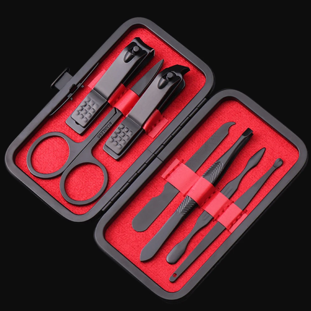 7pcs Manicure Nail Clippers Pedicure Set Travel Hygiene Kit Stainless Steel Cutter;7pcs Manicure Nail Clippers
7pcs Manicure Nail Clippers Pedicure Set Travel Hygiene Kit Stainless Steel Cutter;7pcs Manicure Nail Clippers