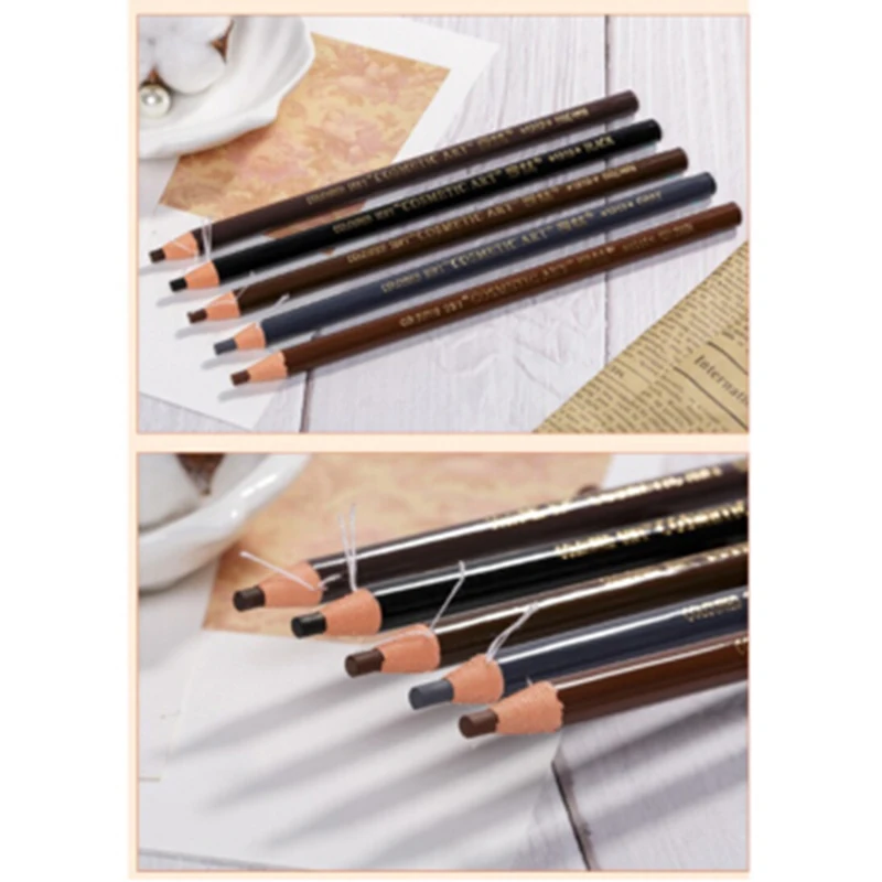 Hot 5 Colors Eyebrow Pencil Waterproof Microblading Pen Long-lasting Eyebrow Enhancer Easy Wear Eye Brow Tint dye Makeup Tools
Hot 5 Colors Eyebrow Pencil Waterproof Microblading Pen Long-lasting Eyebrow Enhancer Easy Wear Eye Brow Tint dye Makeup Tools