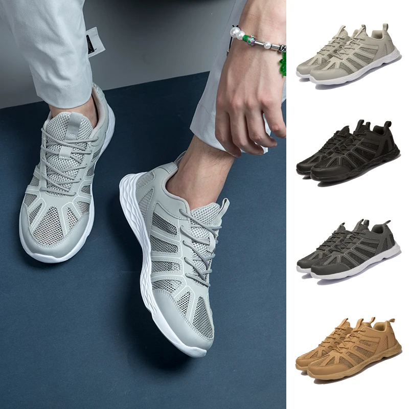 Men Casual Shoes Mesh Breathable Lightweight Mens Shoes Summer Leaky Water Footwear Men's Loafers chaussure homme Big Size 40-50
Men Casual Shoes Mesh Breathable Lightweight Mens Shoes Summer Leaky Water Footwear Men's Loafers chaussure homme Big Size 40-50