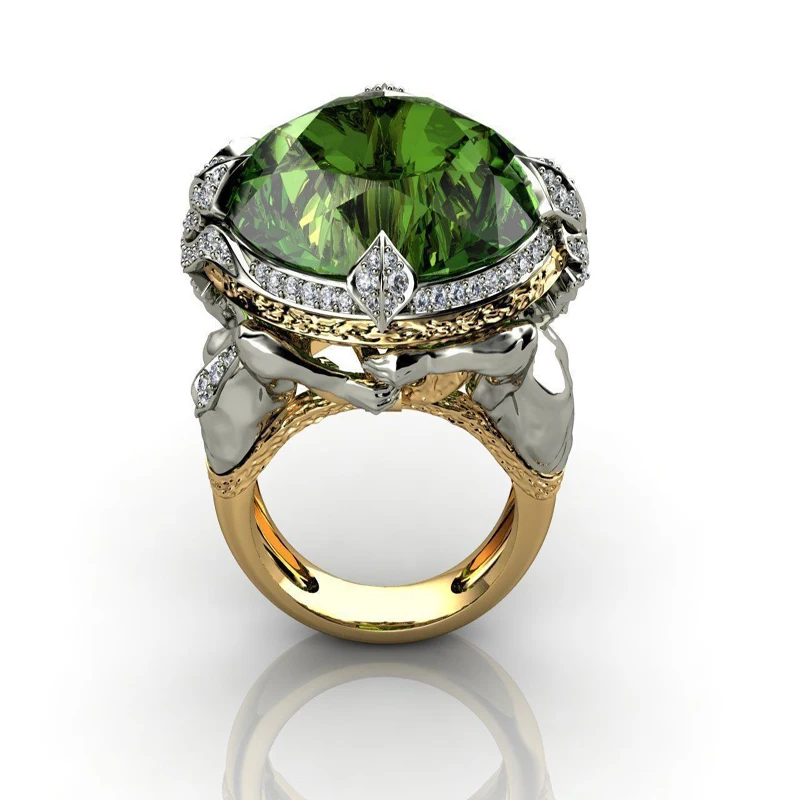 Fashionable Luxury Women Ring With Mermaid Olive Green Cubic Zirconia Ring for Women Wedding Anniversary Cocktail Party Jewelry
Fashionable Luxury Women Ring With Mermaid Olive Green Cubic Zirconia Ring for Women Wedding Anniversary Cocktail Party Jewelry