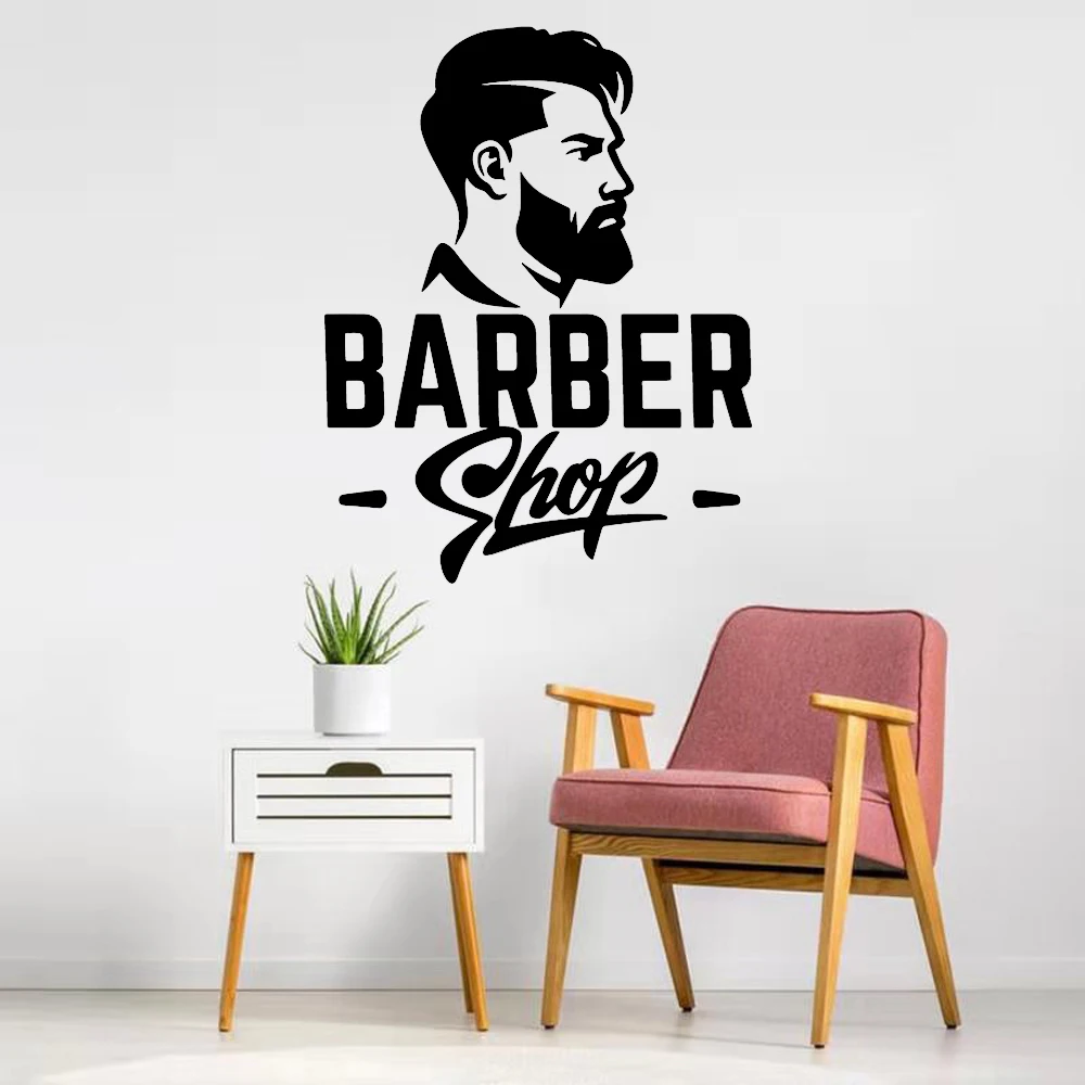 Barber Shop Wall Stickers Vinyl Hairstylist Barbershop Hair Salon Window Decals Removable Self Adhesive Murals Wallpaper
Barber Shop Wall Stickers Vinyl Hairstylist Barbershop Hair Salon Window Decals Removable Self Adhesive Murals Wallpaper