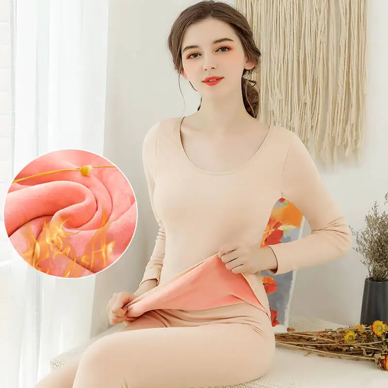 In winter warm clothes, women's constant temperature thickening and velvet tight-fitting autumn clothes for bottoming
In winter warm clothes, women's constant temperature thickening and velvet tight-fitting autumn clothes for bottoming