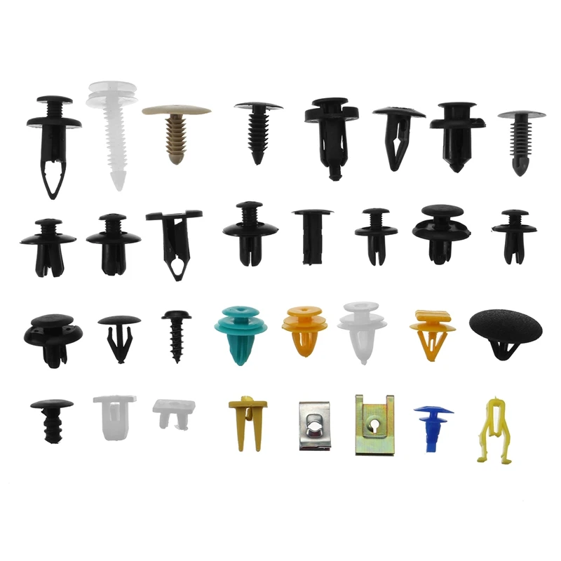 500Pcs Interior Accessories Auto Fastener Mixed Fastener Clip Bumper Car Push Engine For Fender Fastener Clip Door Trim Panel
500Pcs Interior Accessories Auto Fastener Mixed Fastener Clip Bumper Car Push Engine For Fender Fastener Clip Door Trim Panel