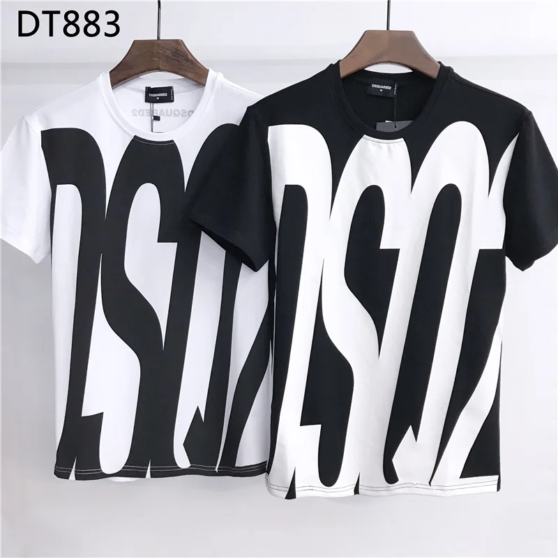 2021 new Dsquared2 printed short-sleeved T-shirt men's letter mirror printing D2 fashion trend summer tide dsq
2021 new Dsquared2 printed short-sleeved T-shirt men's letter mirror printing D2 fashion trend summer tide dsq