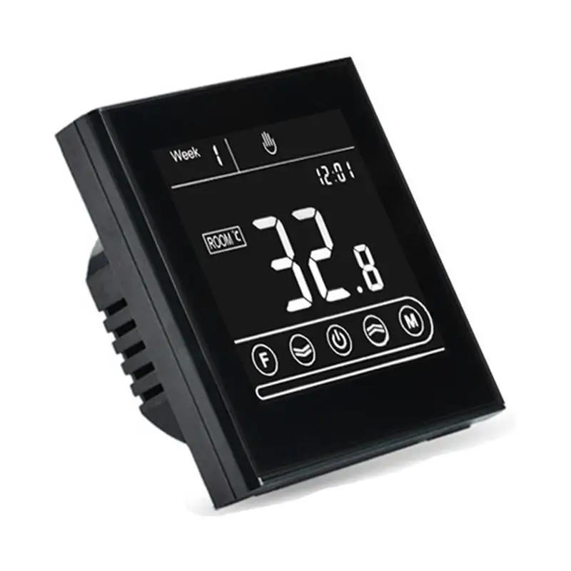 

Умный домашний термостат MK70 95-240 В с Wi-Fi, комнатный Электрический котел для воды и газа, контроллер температуры теплого пола для Alexa White GA