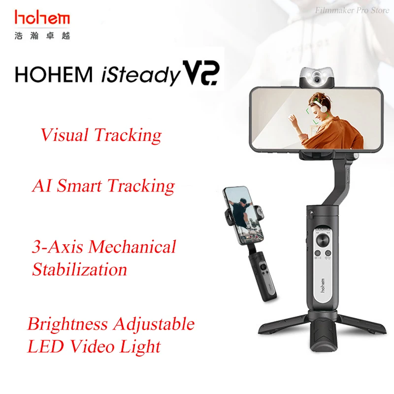 Hohem iSteady X V2 V 2 3-осевой стабилизатор карманного устройства слежения за лицом палка для селфи для iPhone смартфона для экшн-камеры gopro
Hohem iSteady X V2 V 2 3-осевой стабилизатор карманного устройства слежения за лицом палка для селфи для iPhone смартфона для экшн-камеры gopro