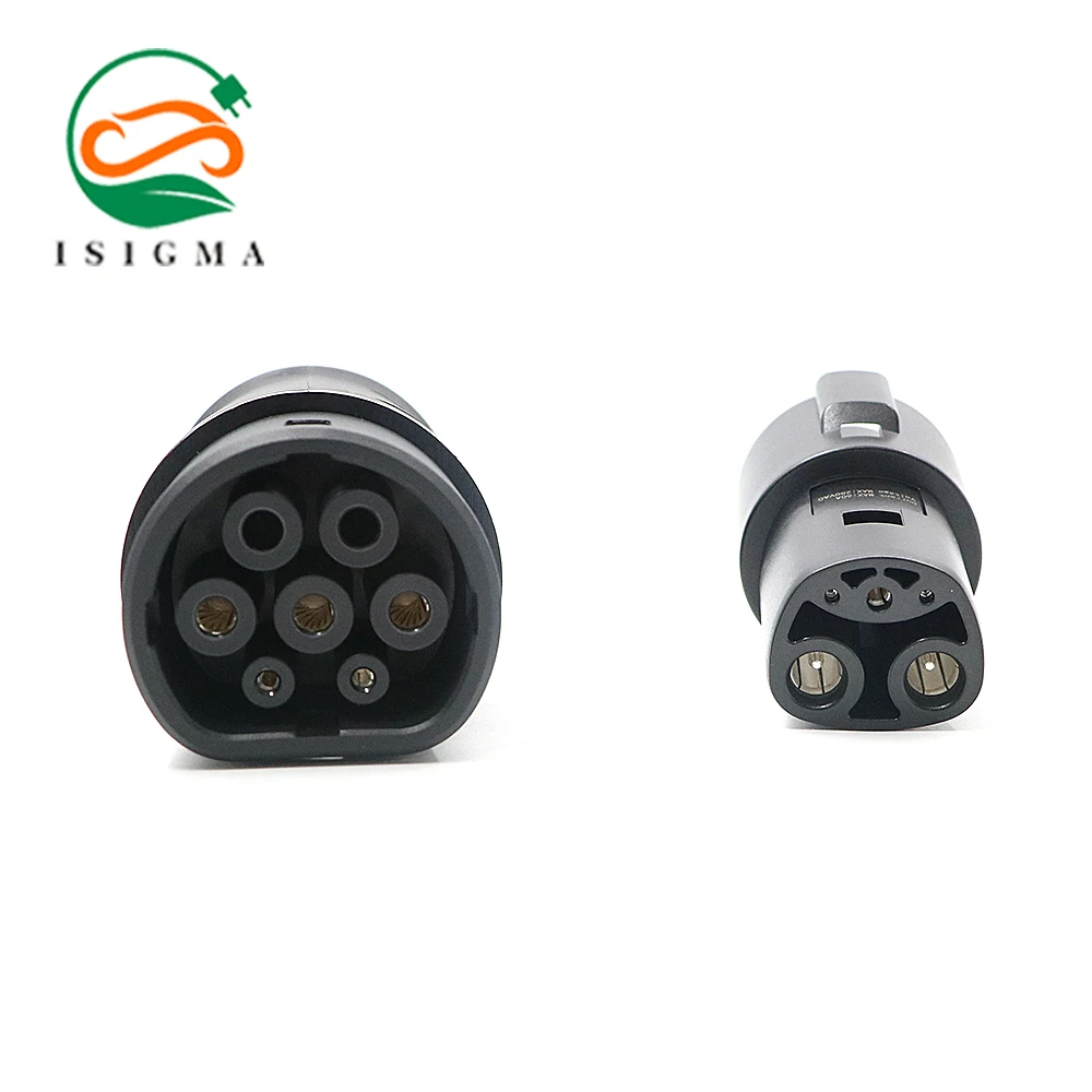 New SAE J1772 Charging Adapter for Tesla S/X Renault Electric Vehicle EV Car Charger Connector Type 1 and Type2
New SAE J1772 Charging Adapter for Tesla S/X Renault Electric Vehicle EV Car Charger Connector Type 1 and Type2