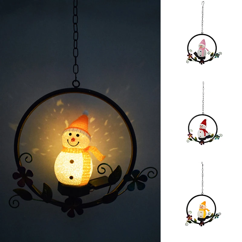 Solar Garden Hanging Lamp Led Christmas Lawns Snowman Decoration Light Wind Chime Light For Outdoor Lawn Decor Holiday Lighting
Solar Garden Hanging Lamp Led Christmas Lawns Snowman Decoration Light Wind Chime Light For Outdoor Lawn Decor Holiday Lighting