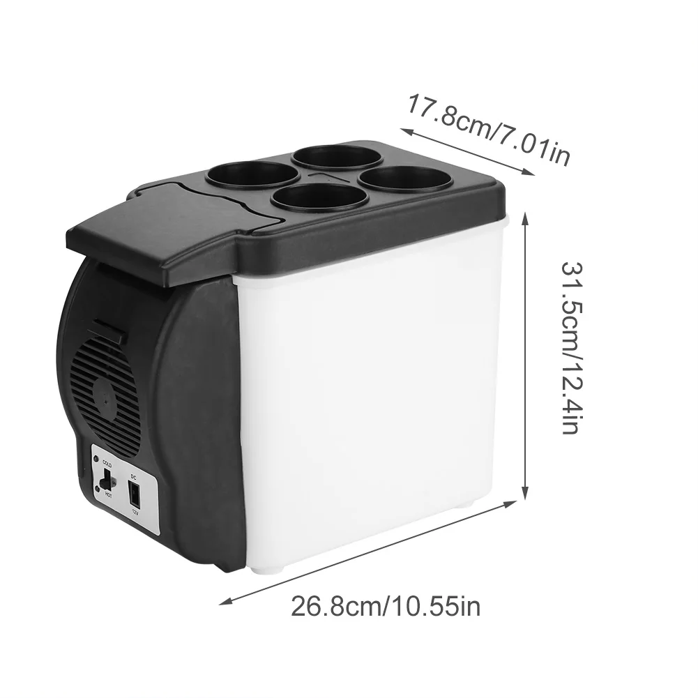 12V 6L Portable Car Refrigerator Mini Multi-Functional Food Drinks Warmer Cooler FridgeCar Refrigerator
12V 6L Portable Car Refrigerator Mini Multi-Functional Food Drinks Warmer Cooler FridgeCar Refrigerator