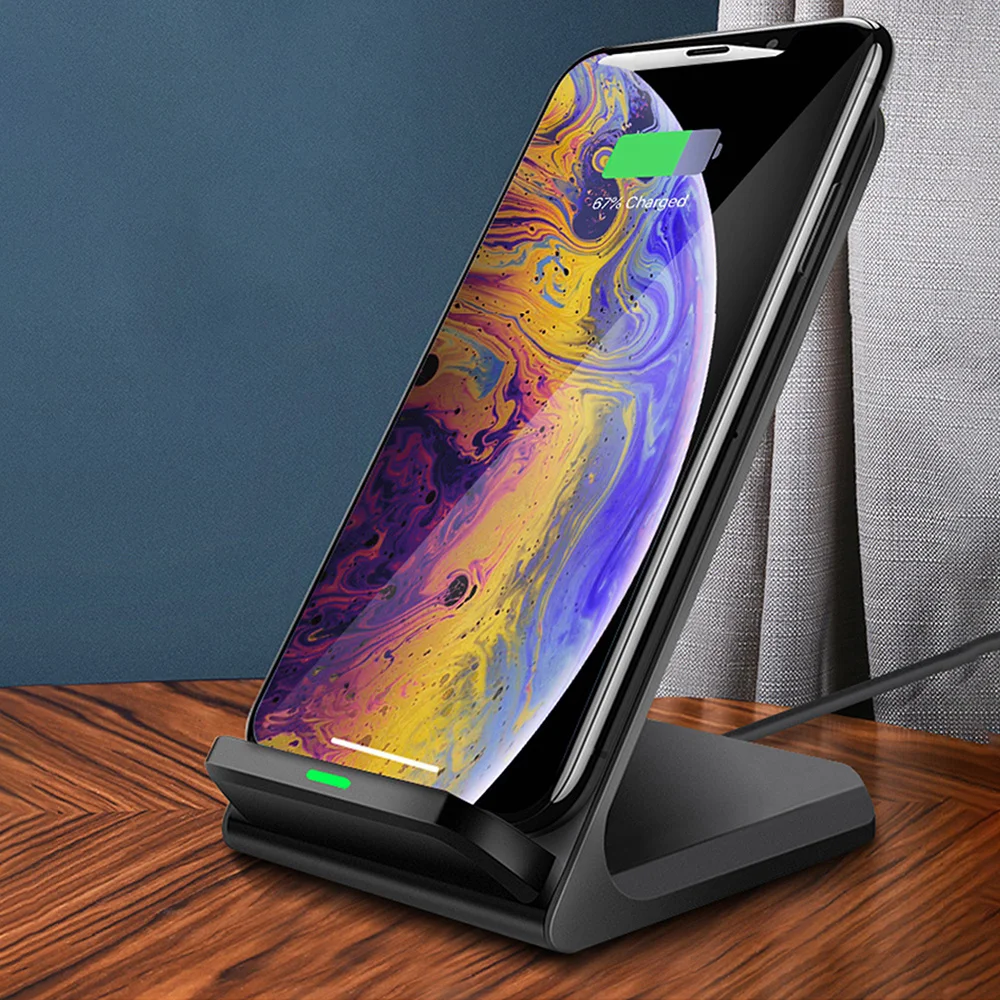 Fast Wireless Charger For Samsung Galaxy S10 S20 Note 20 Ultra Plus USB Qi Charging Pad for iPhone 11 Pro Max 8 X XR XS Max
Fast Wireless Charger For Samsung Galaxy S10 S20 Note 20 Ultra Plus USB Qi Charging Pad for iPhone 11 Pro Max 8 X XR XS Max