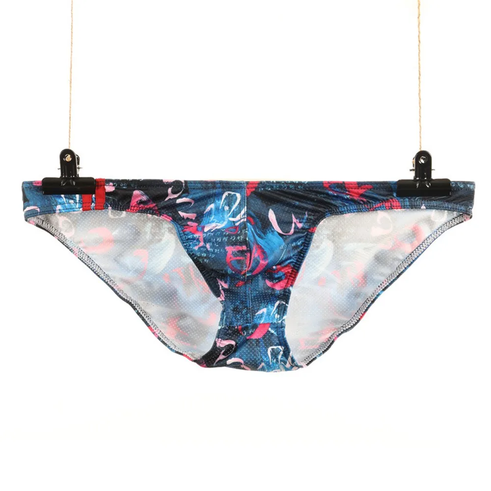 Hot Sexy Mens Mesh Bikini Underwear Printed U-Convex Pouch Underpants Breathable Soft Moisture-Wicking Briefs Erotic Lingerie
Hot Sexy Mens Mesh Bikini Underwear Printed U-Convex Pouch Underpants Breathable Soft Moisture-Wicking Briefs Erotic Lingerie
