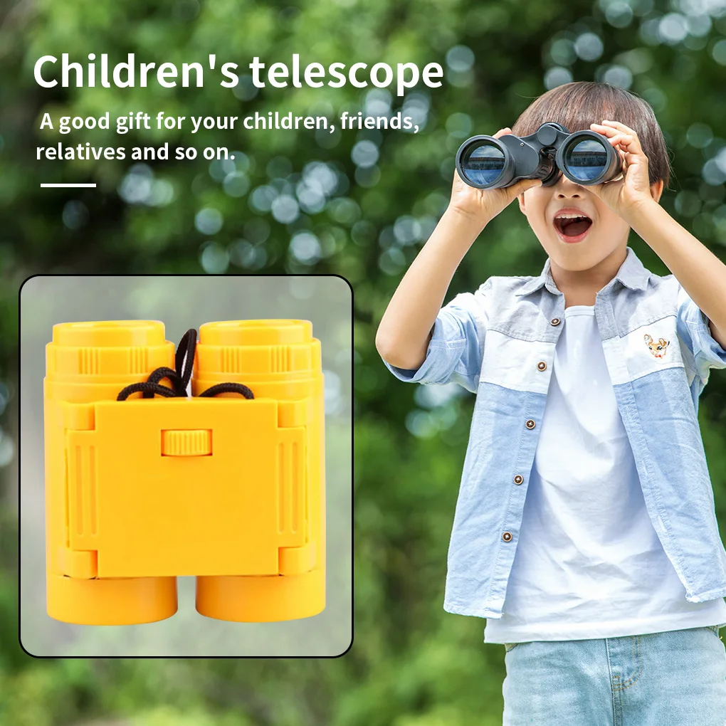Telescope Portable Kid Binocular Foldable Outdoor Observing Tool High Resolution Children Binocular
Telescope Portable Kid Binocular Foldable Outdoor Observing Tool High Resolution Children Binocular