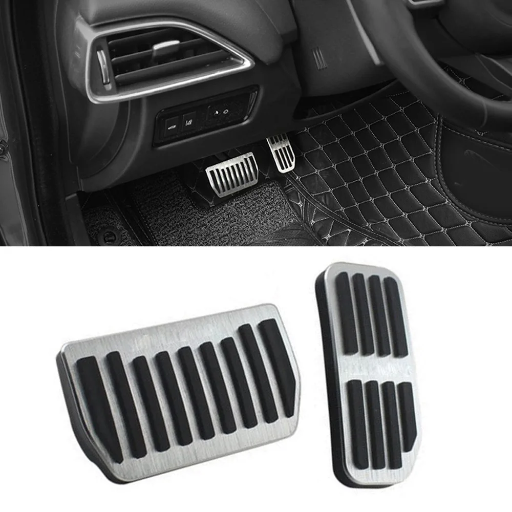 2*Aluminum Alloy Car Gas Brake Pedal FootrestPedals Gas Plate Clutch Throttle Brake Treadle Styling For Jaguar XE XF F-PACE
2*Aluminum Alloy Car Gas Brake Pedal FootrestPedals Gas Plate Clutch Throttle Brake Treadle Styling For Jaguar XE XF F-PACE