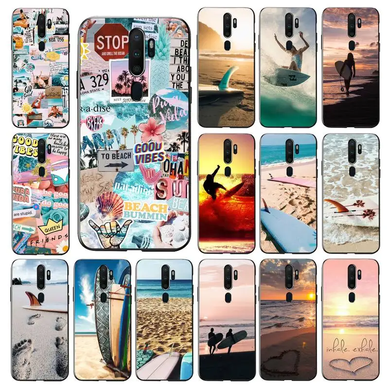FHNBLJ Beach Surf Board Ocean Waves Phone Case for Vivo Y91C Y11 17 19 17 67 81 Oppo A9 2020 Realme c3
FHNBLJ Beach Surf Board Ocean Waves Phone Case for Vivo Y91C Y11 17 19 17 67 81 Oppo A9 2020 Realme c3