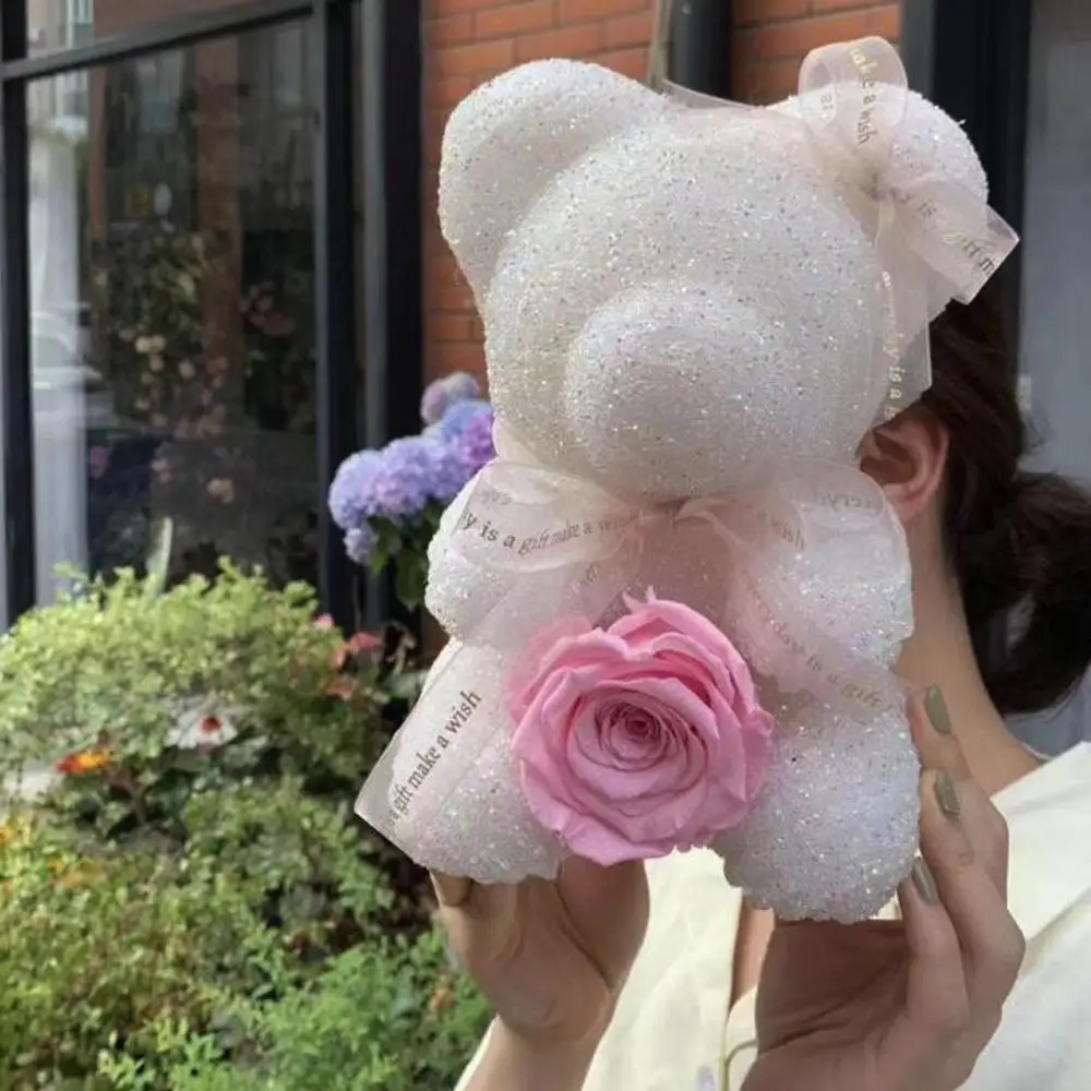Eternal Flower Diamond Bear Ornament Gift Cute Christmas Decoration Exquisite Party Supplies Celebration Home Decor
Eternal Flower Diamond Bear Ornament Gift Cute Christmas Decoration Exquisite Party Supplies Celebration Home Decor