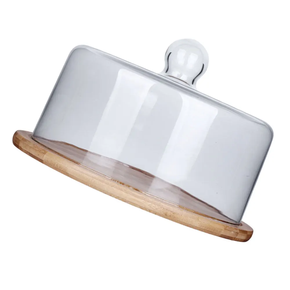 1 Set of Kitchen Food Hood Cover with Wooden Tray for Cake Dessert
1 Set of Kitchen Food Hood Cover with Wooden Tray for Cake Dessert