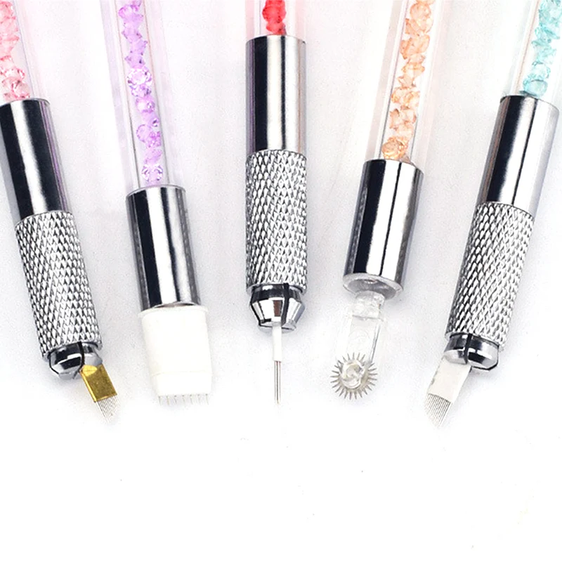 1pc Double Head Eyebrow Embroidery Pen Microblading Handles Flat And Round Needle Blade Pen Holder Hand Tool
1pc Double Head Eyebrow Embroidery Pen Microblading Handles Flat And Round Needle Blade Pen Holder Hand Tool