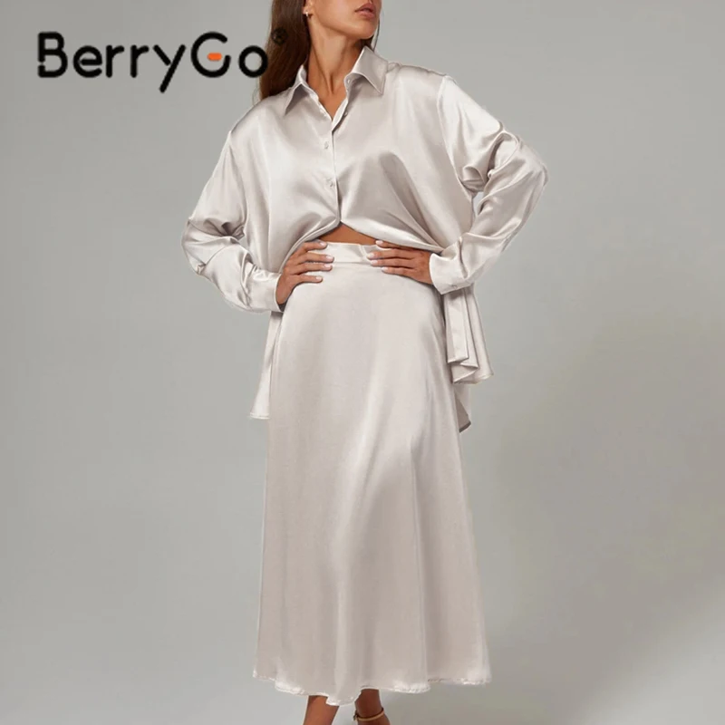 BerryGo 2021 осенние комплекты из мягкого атласного длинного платья, женский модный комплект из двух предметов, платье с длинным рукавом и юбка м...
BerryGo 2021 осенние комплекты из мягкого атласного длинного платья, женский модный комплект из двух предметов, платье с длинным рукавом и юбка м...