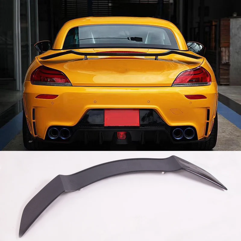 R W Стиль углеродного волокна стволы спойлер Подходит для BMW E89 Z4|trunk spoiler|spoiler carbon