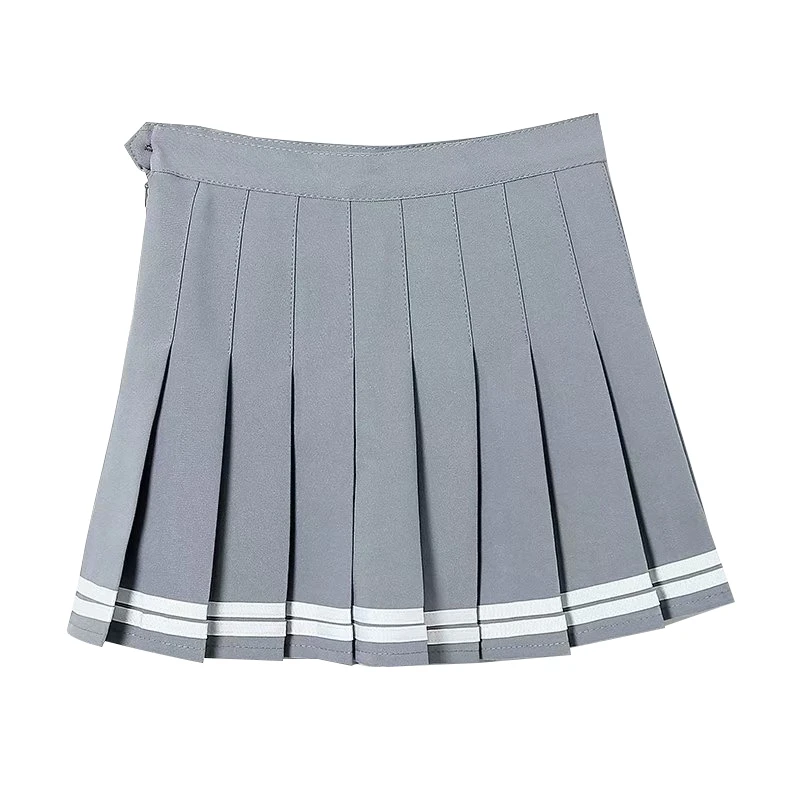 7 Colors New Preppy Style Zipper Women Skirt Vintage Tennis Pleated Skirt Navy Wind Striped High Waist Dance Skirts Famale
7 Colors New Preppy Style Zipper Women Skirt Vintage Tennis Pleated Skirt Navy Wind Striped High Waist Dance Skirts Famale