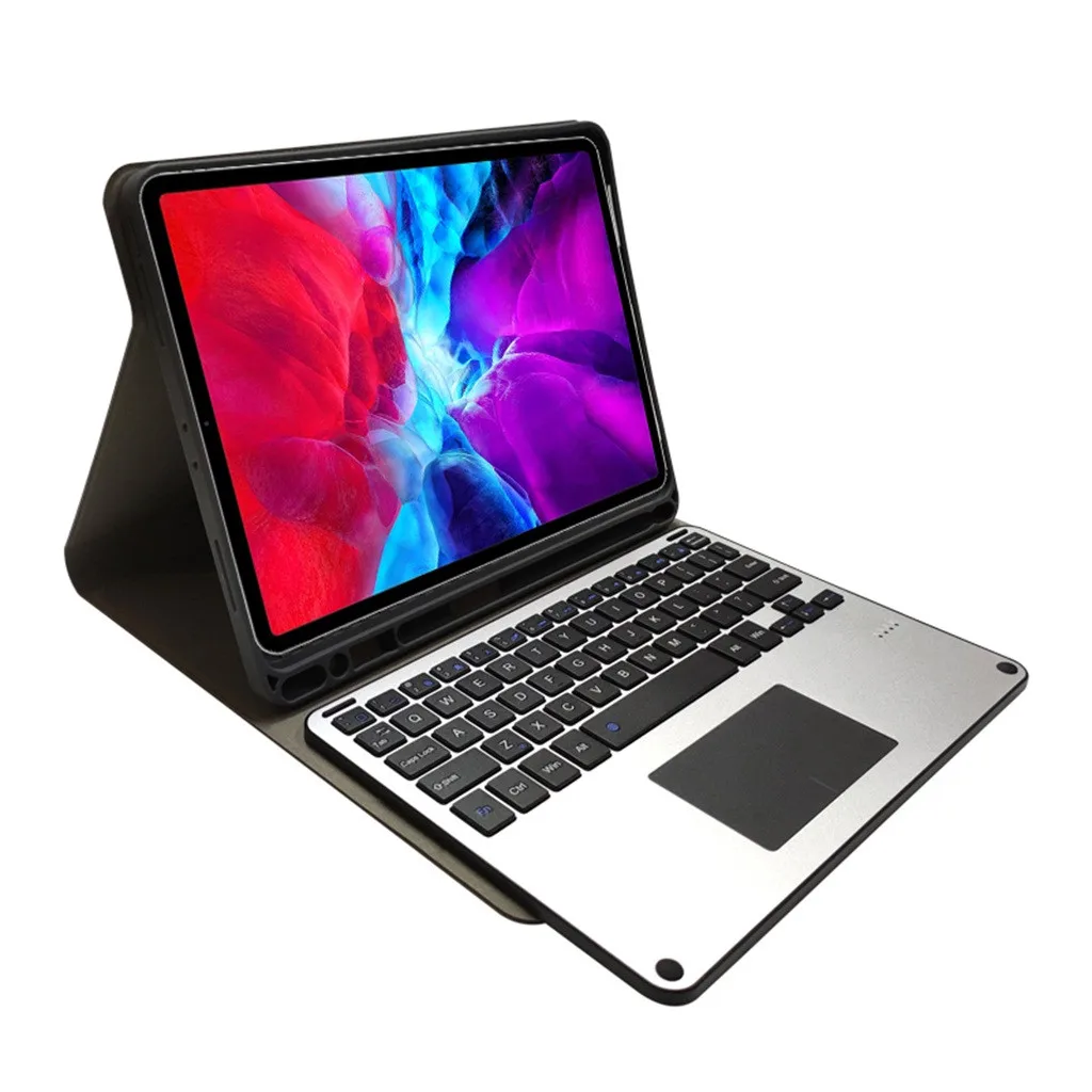 Keyboard Case for iPad Pro 11 inch 2020/2018 Support for Apple Pencil Charging multi-color Bluetooth Wireless Keyboard 
Keyboard Case for iPad Pro 11 inch 2020/2018 Support for Apple Pencil Charging multi-color Bluetooth Wireless Keyboard