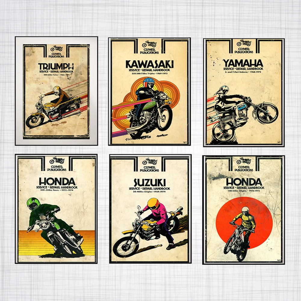 Motorcycles Poster Motocross Canvas Painting Retro Wall Art Print Minimalism Modern Picture For Living Room The Wall Home Decor
Motorcycles Poster Motocross Canvas Painting Retro Wall Art Print Minimalism Modern Picture For Living Room The Wall Home Decor