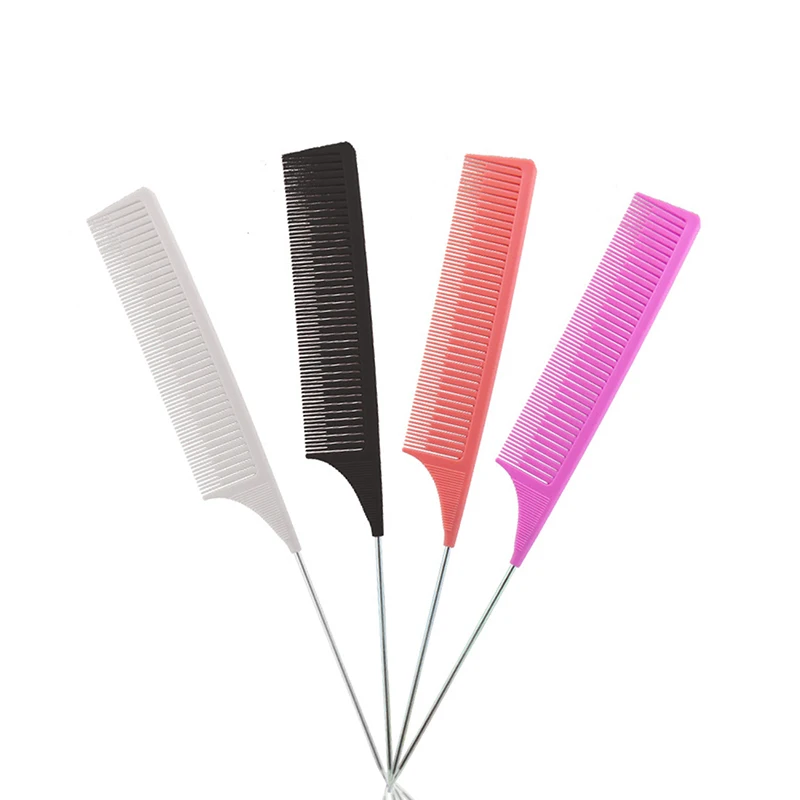 1pcs Perm hair dyeing steel needle-point tail comb broken teeth highlighting comb расческа для волос для детей pentes
1pcs Perm hair dyeing steel needle-point tail comb broken teeth highlighting comb расческа для волос для детей pentes