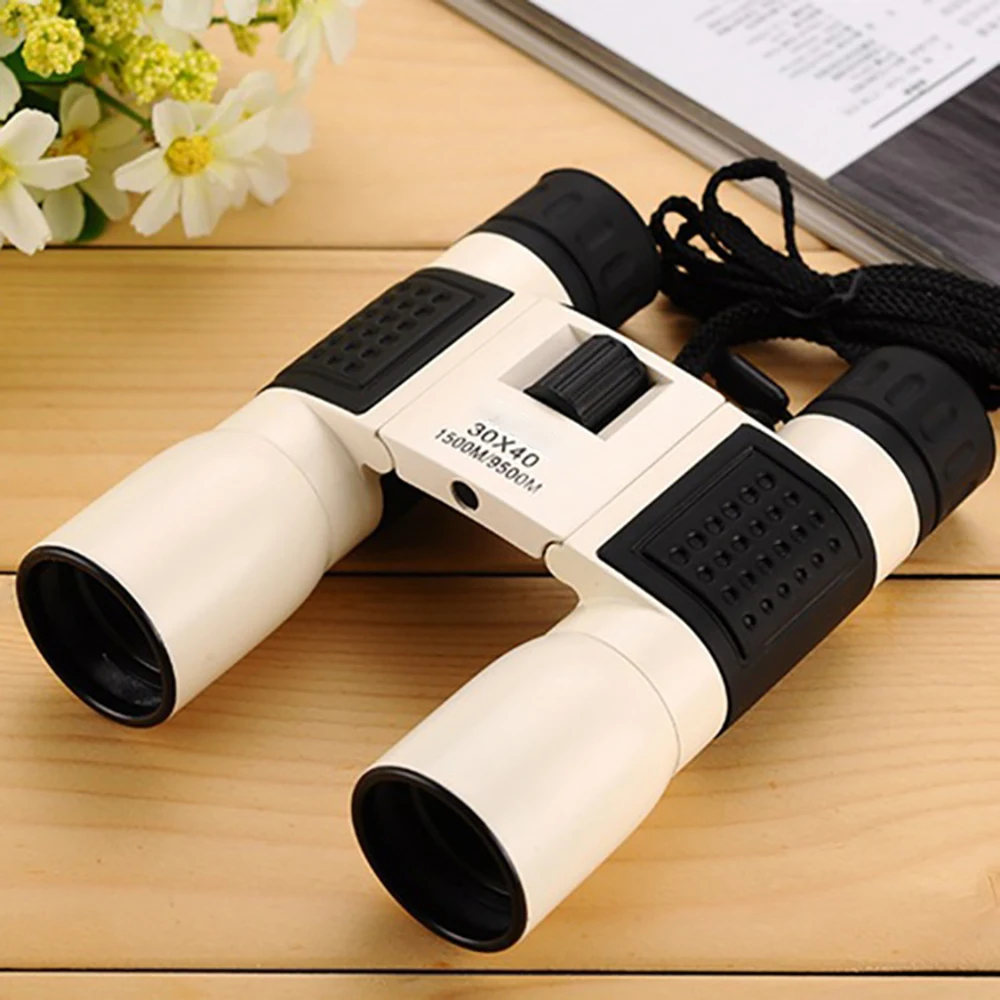 30x40 High Magnification HD Folding Telescope BAK4 Low Night Vision Portable Binoculars for Bird Watching Travelling Hunting
30x40 High Magnification HD Folding Telescope BAK4 Low Night Vision Portable Binoculars for Bird Watching Travelling Hunting
