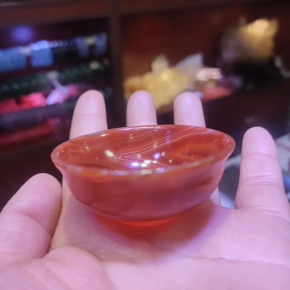 1pcs Natural crystal agate bowl agate Ashtray crystal ashtray home decoration stones and minerals Healing crystals
1pcs Natural crystal agate bowl agate Ashtray crystal ashtray home decoration stones and minerals Healing crystals