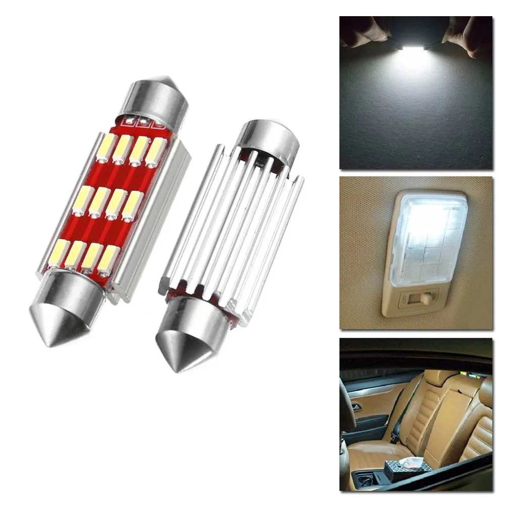 1PC C5W C10W Car Interior Light White 36MM 12V 6000K LED Bulb Super Bright 4014 Auto Interior Dome Lamp Reading Bulb Car Light
1PC C5W C10W Car Interior Light White 36MM 12V 6000K LED Bulb Super Bright 4014 Auto Interior Dome Lamp Reading Bulb Car Light