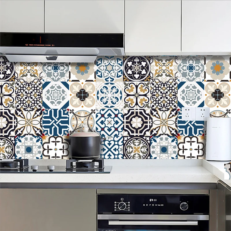 30PCS Mosaic Tile Tile Sticker Bathroom Kitchen Wallpaper Waterproof And Oil-Proof Self-Adhesive 3D Wall Sticker Home Decoration
30PCS Mosaic Tile Tile Sticker Bathroom Kitchen Wallpaper Waterproof And Oil-Proof Self-Adhesive 3D Wall Sticker Home Decoration